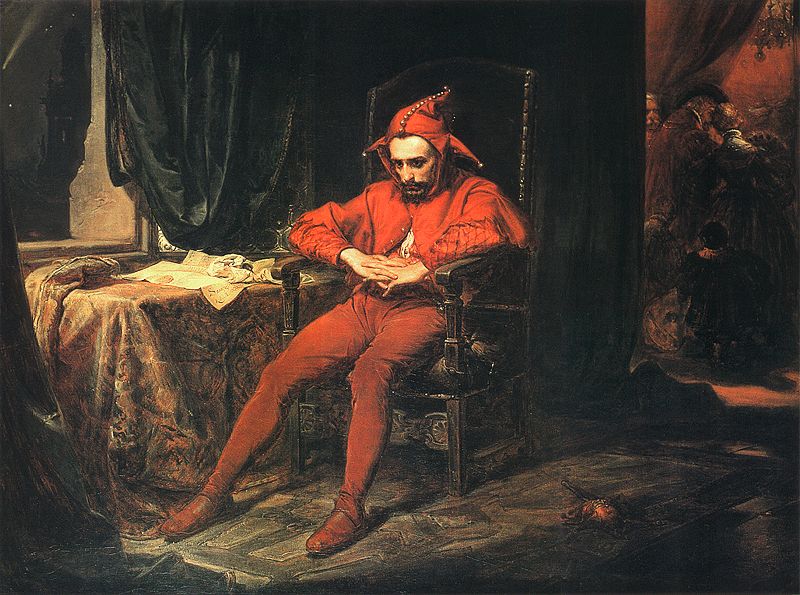Stanczyk painting of the fool